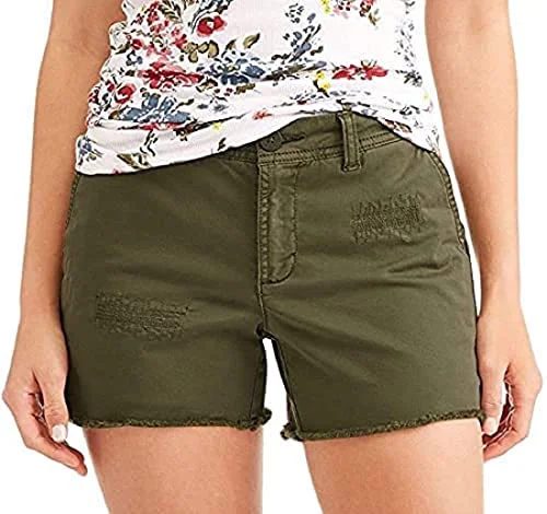 Time and Tru Women's Shorts (6) Red
