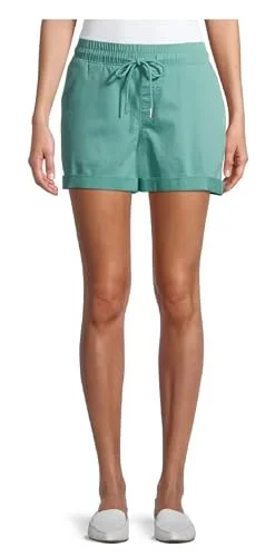 Women's Knit Shorts — (light green