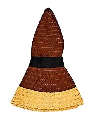 Time and Tru Women's Packable Floppy Hat, One Size (Brown/Tan) — 4