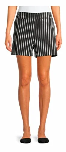 Millennium Shorts — (black/white stripe