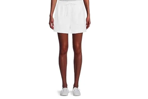 Smocked Linen Shorts — time and tru s