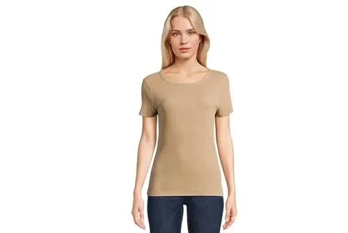 Ribbed Short Sleeve Tee — small