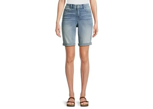 Denim Bermuda Shorts — light
